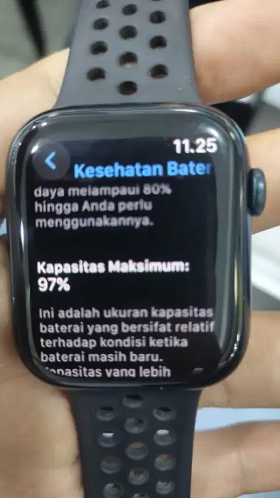 Apple watch 8 45mm bh batre 97
series Nike