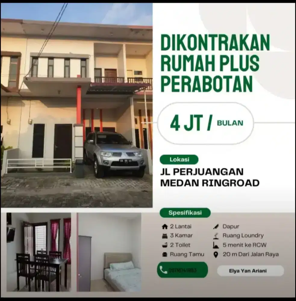 Rumah Full Purnisht Mewah & Nyaman
