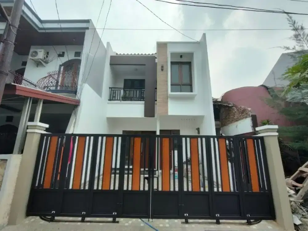 Rumah Minimalis Baru di Komplek Pondok Bambu Pahlawan Revolusi