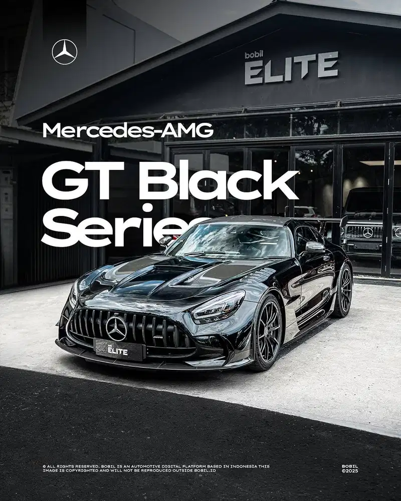 2022 Mercedes-AMG GT Black Series Obsidian Black Metallic