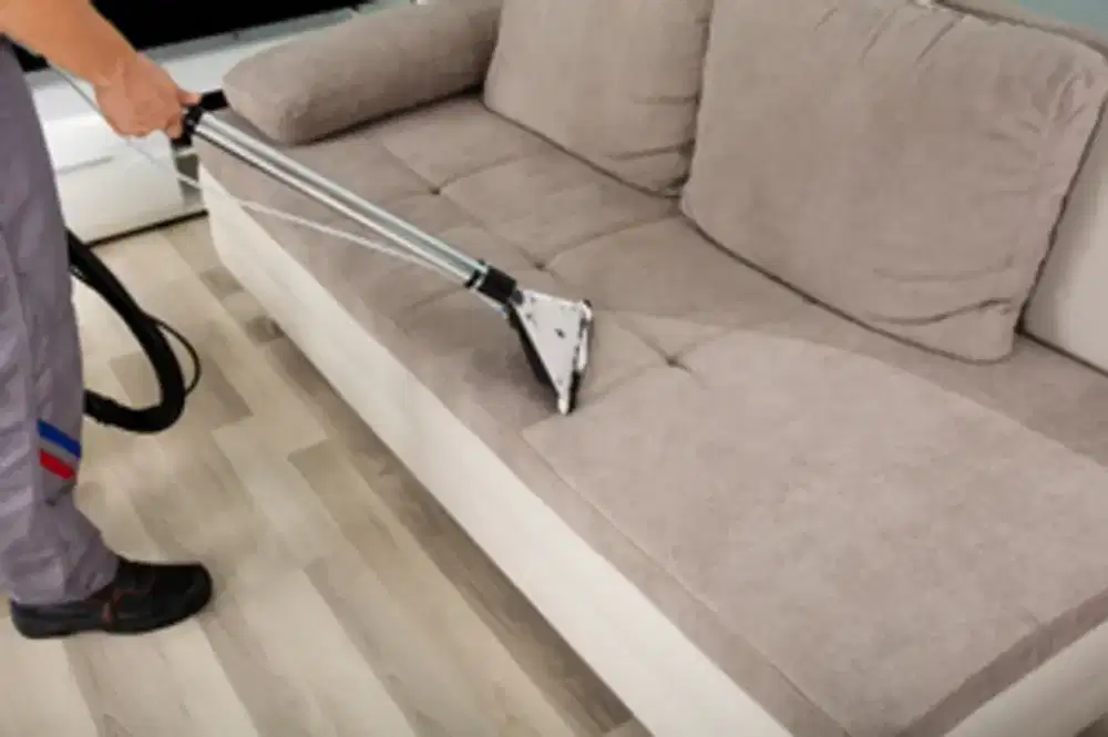 Jasa cuci sofa, springbed, jok mobil dan karpet