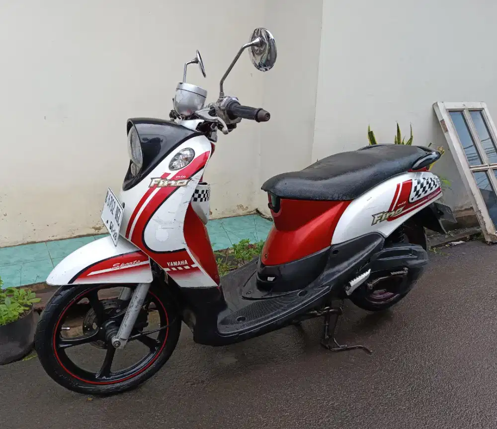 Yamaha fino 2013 lengkap bagus