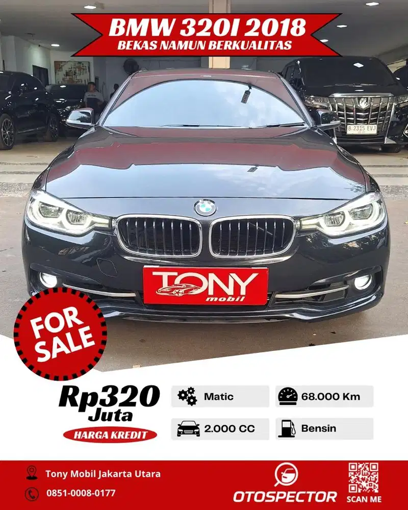 BMW 320i F30 Sport Hitam