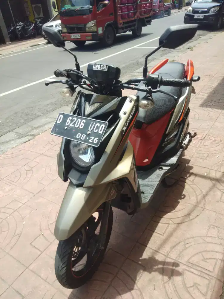 X Ride 2016 lengkap mulus orisinil