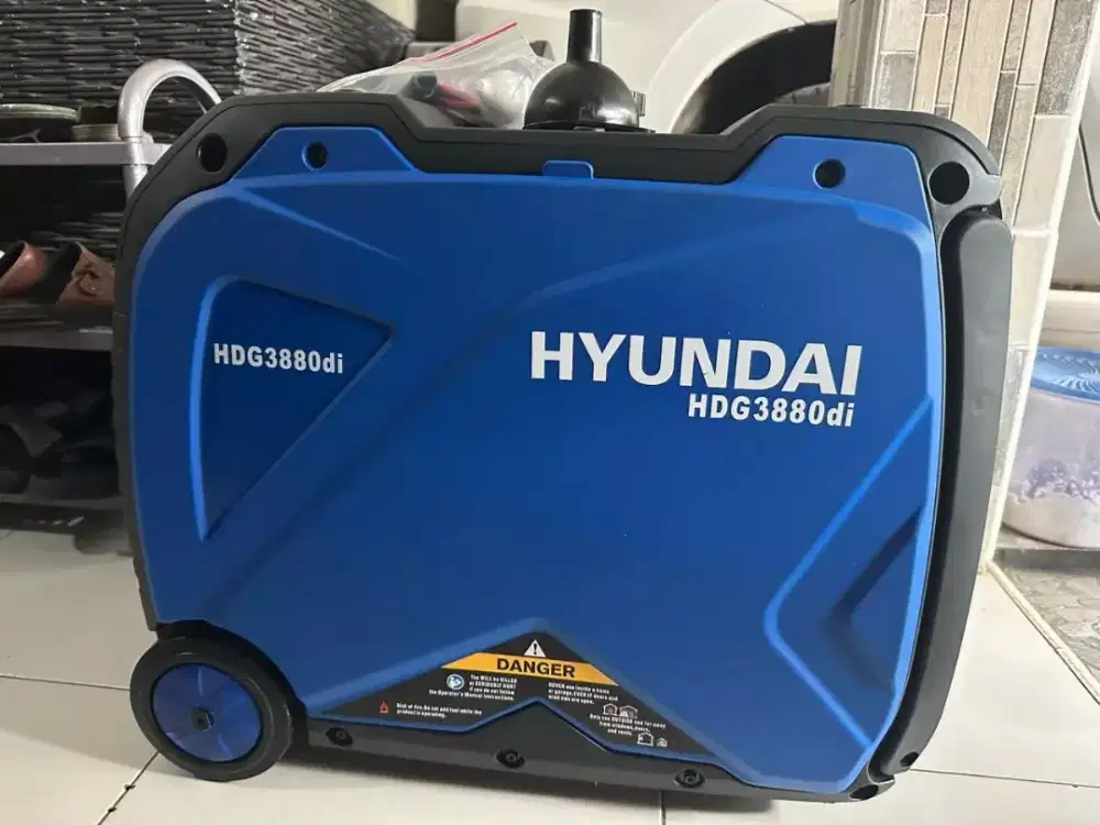 Genset Silent inverter Hyundai 4Kva