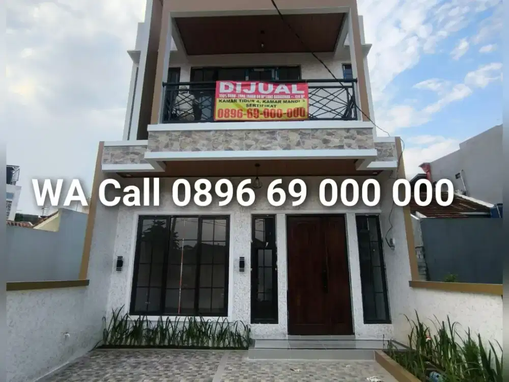 Properti Rumah Dijual - Sentul City 100% New SIAP HUNI - Griya Alam Sentul Bogor