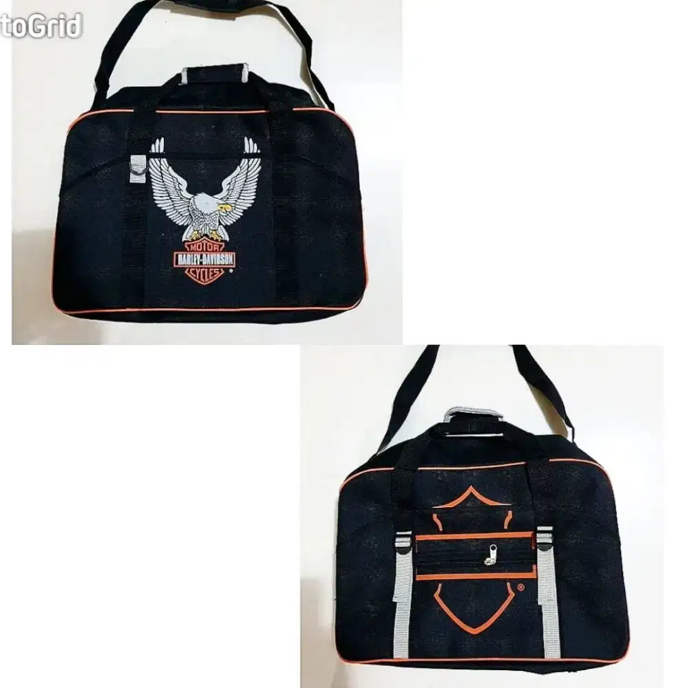 Tas harley davidson eagle dan hog ukuran beda
