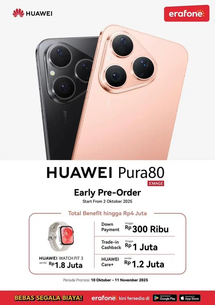 Banyak promo pembembelian huawei yg banyak diminati