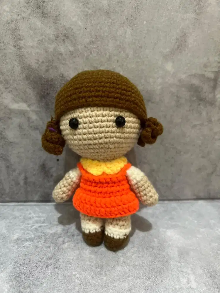 Amigurumi Mugunghwa Boneka Rajut