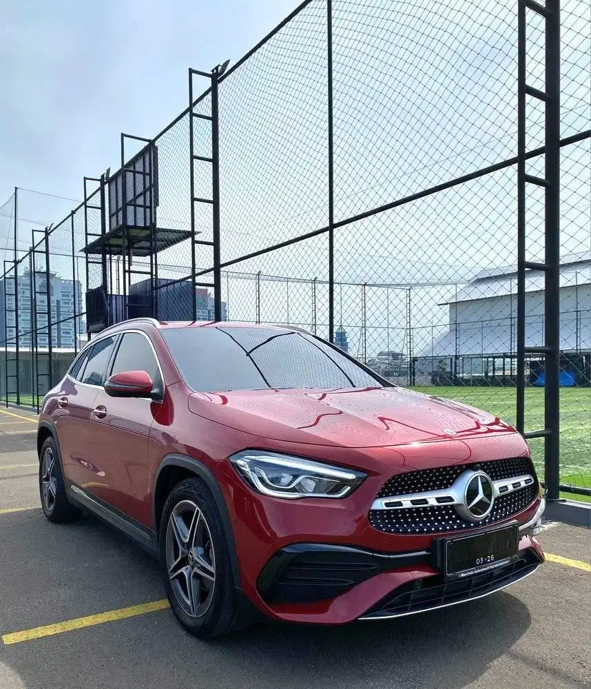 Dp10% [ Facelift ] Mercedes Benz GLA200 / GLA 200 AMG 2021 Red on Blac