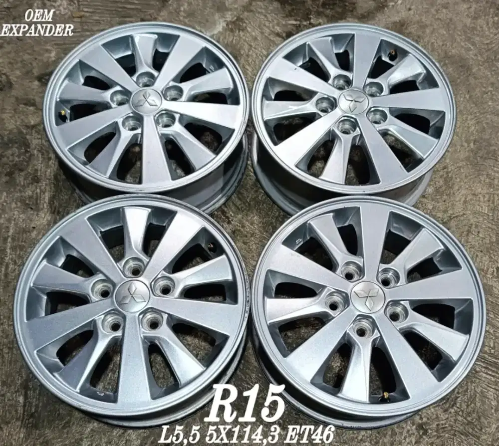 Jual velg oem expander r15 5x114,3 grandmax innova ertiga fll