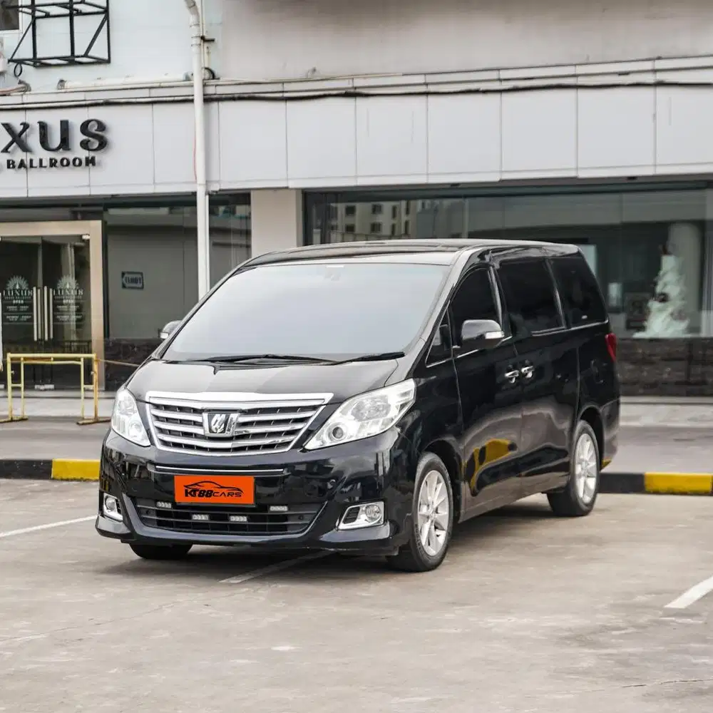 ALPHARD 2.4 G TAHUN 2014 WARNA HITAM
