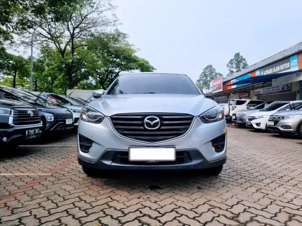 TERMURAH MAZDA CX5 TOURING AT 2016 SILVER