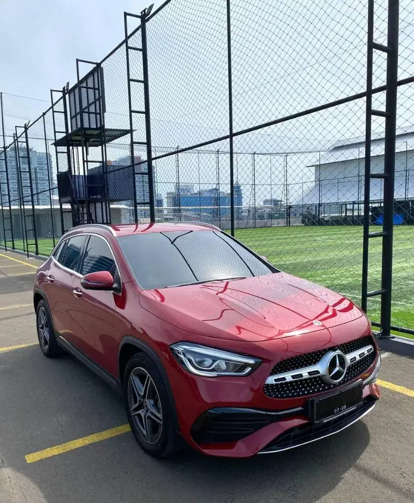 Dp10% [ Facelift ] Mercedes Benz GLA200 / GLA 200 AMG 2021 Red
