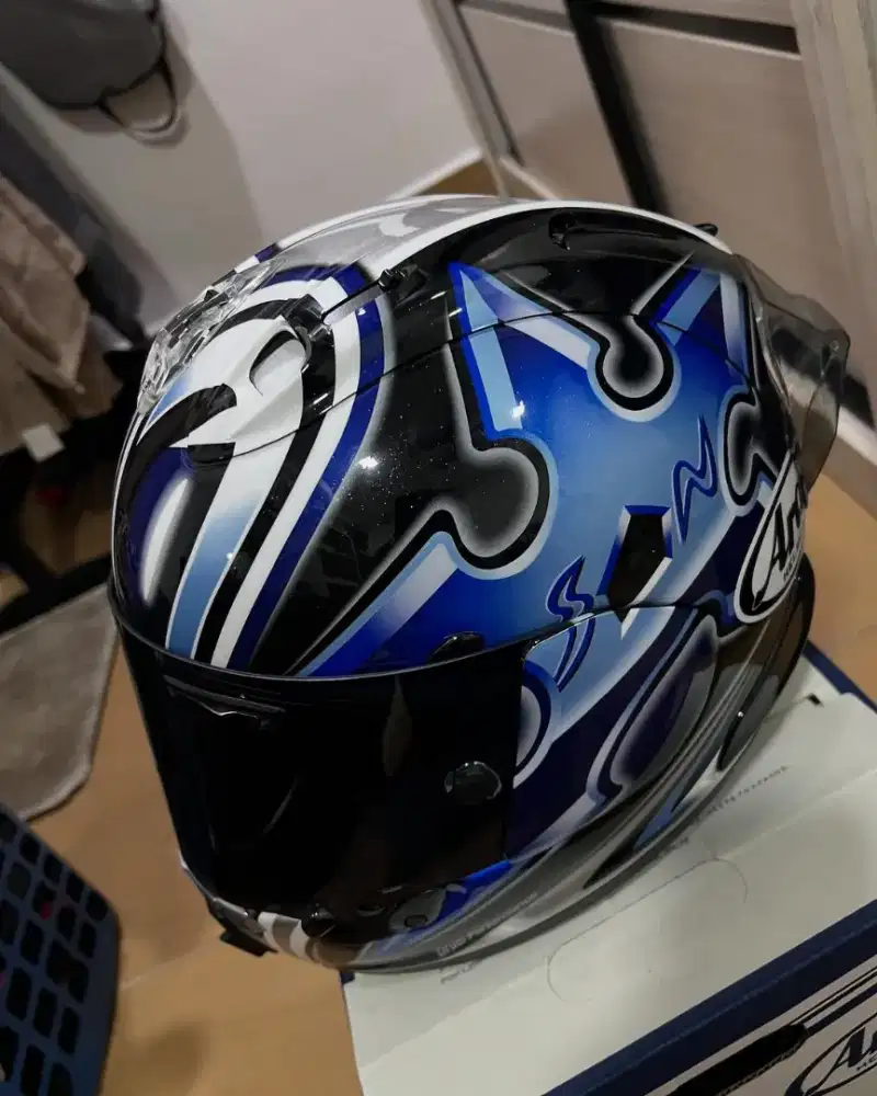 arai rx-7 nakano shuriken (silver)