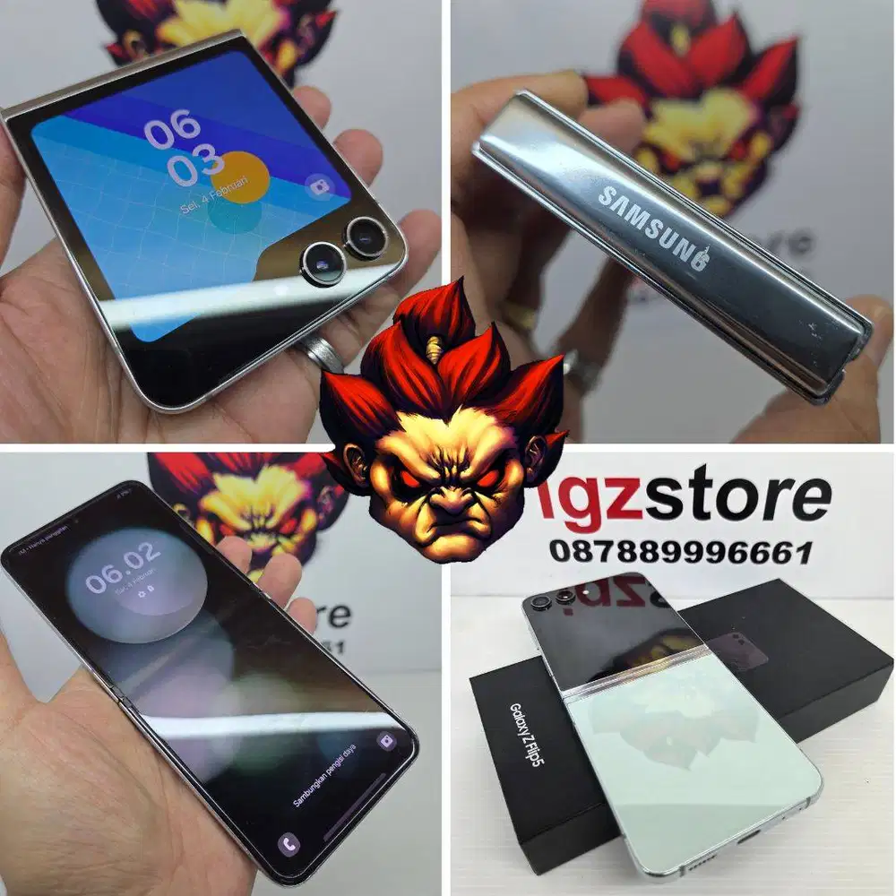 Samsung Z Flip 5 Mint 8/256 SEIN mulus 97% NO Minus FULLSET