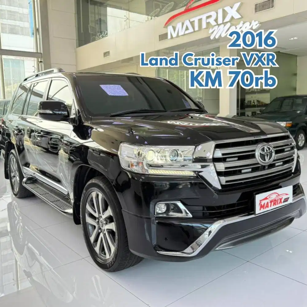 Toyota Land Cruiser 200 VXR 2016 ATPM Full Spec Black LC VX-R Hitam