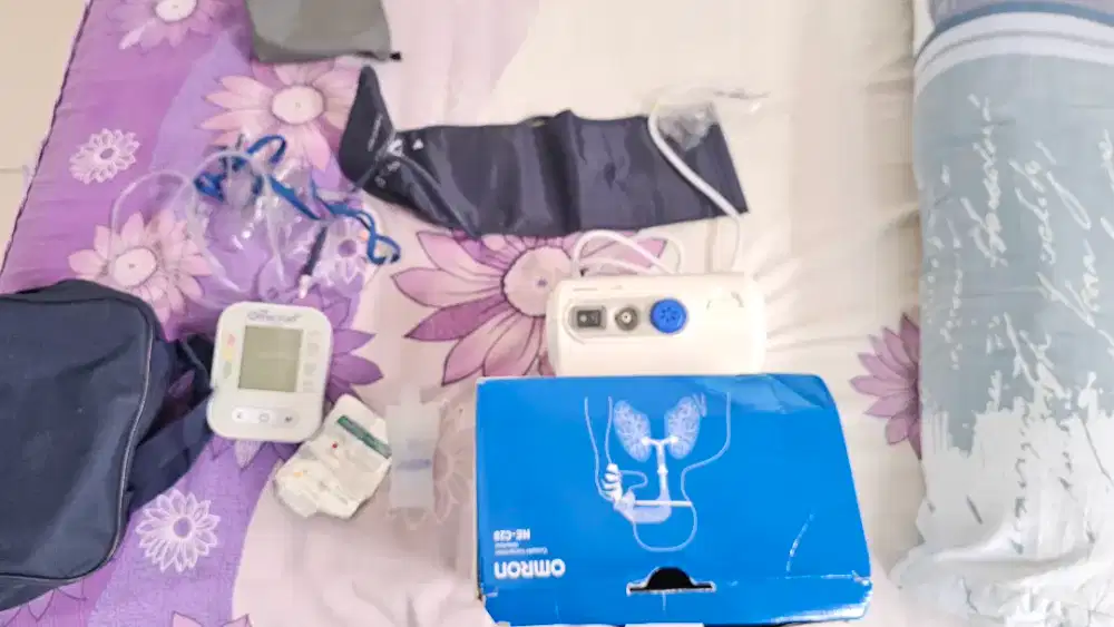 Nebulizer Omron NE-C28 CompAir – Bekas, Kondisi Normal