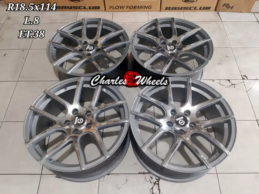 Jual velg sparco r18 5x114,3 innova hrv crv accord dll