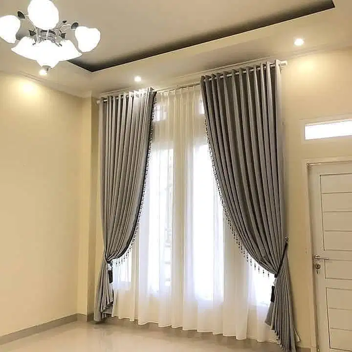 Menjual Tirai Gorden Jendela Gordyn Mewah Hordeng Model Terbaru Murah