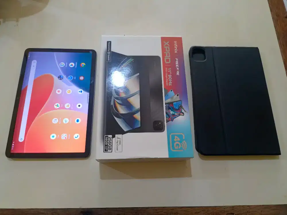 Infinix xpad 8/256 fullset bisa pakai kartu