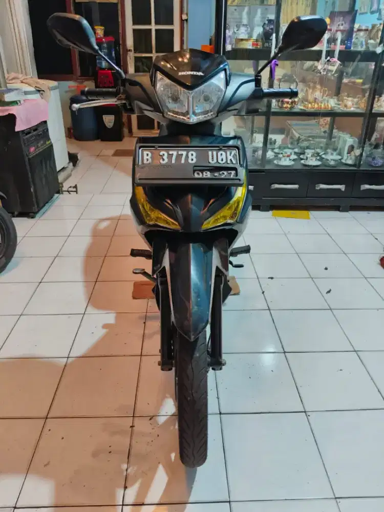 supra x 125 fi hitam dop 2017 pajak panjang terawat orisinil