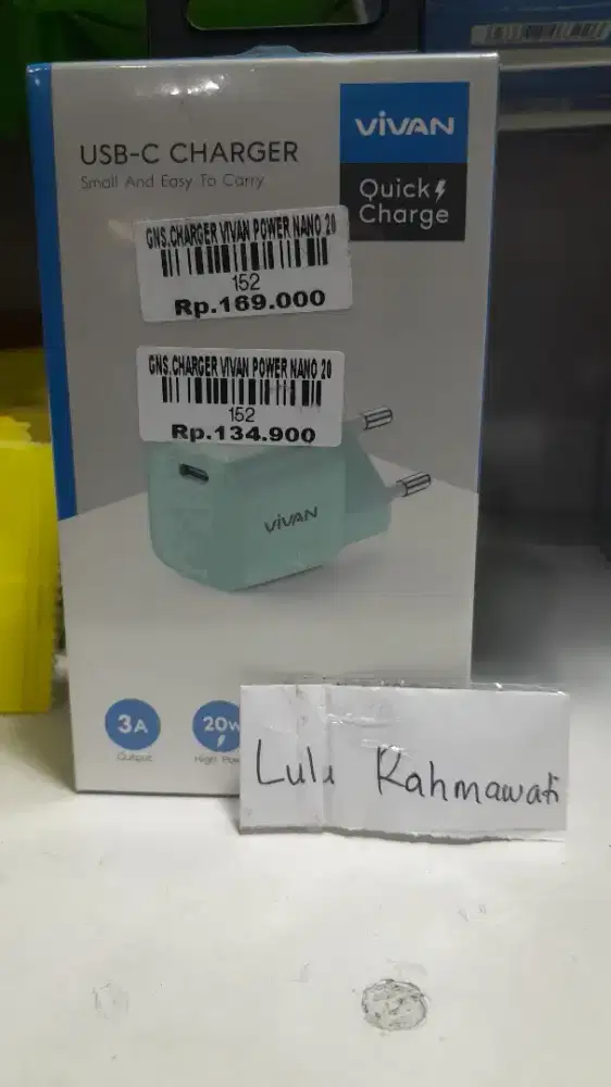 CHARGER VIVAN POWER NANO 20