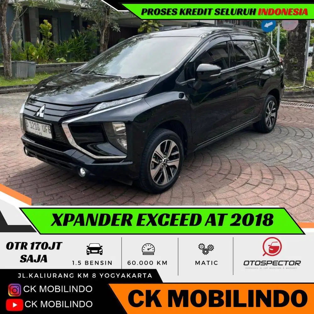 (Km60rb) Xpander Exceed Matic 2018 ISTIMEWA Kredit Murah