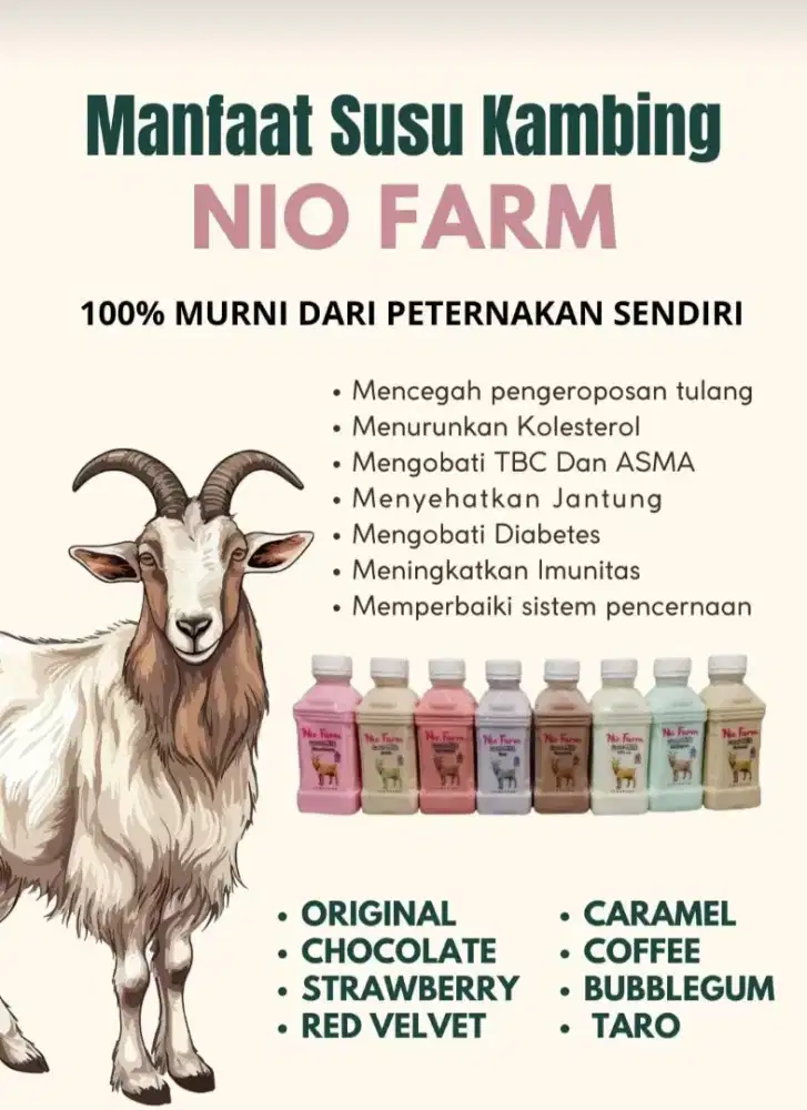 Susu Kambing Siap minum