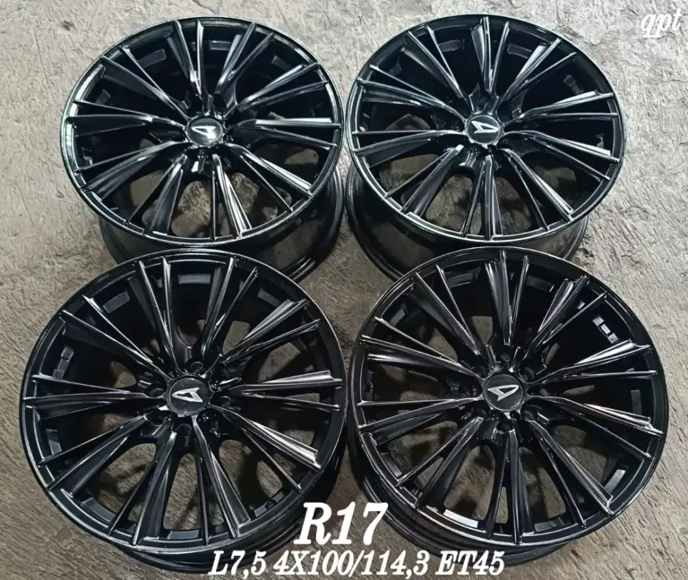 Jual velg rep vellfire r17 4x100 4x114,3 avanza xenia livina jazz dll