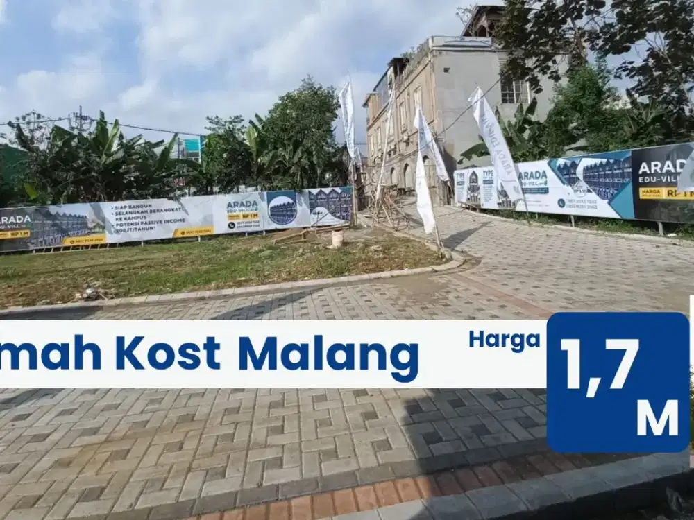 Peluang Investasi Kost Eksklusif – 10 Kamar Dekat Kampus UMM & Unisma