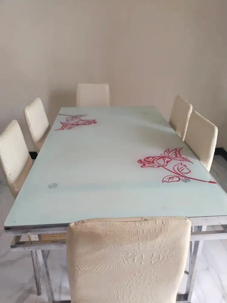 Dijual set meja makan bekas