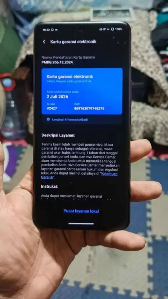 Vivo v50 5g 12/256