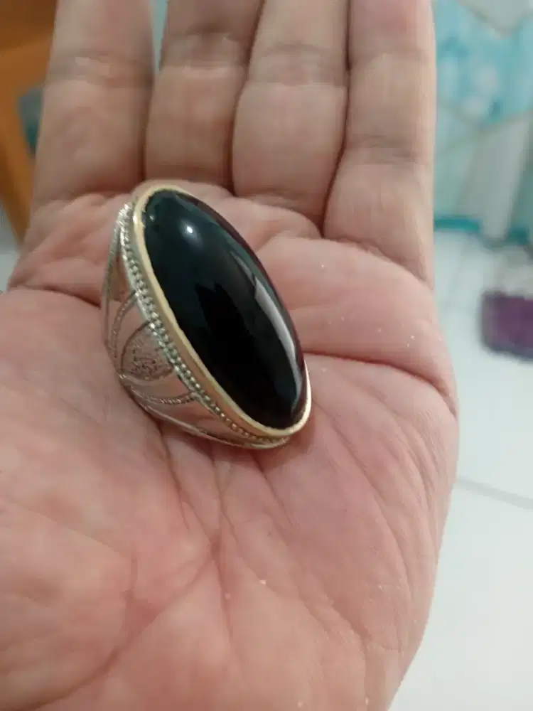 Batu akik Kecubung Tanduk