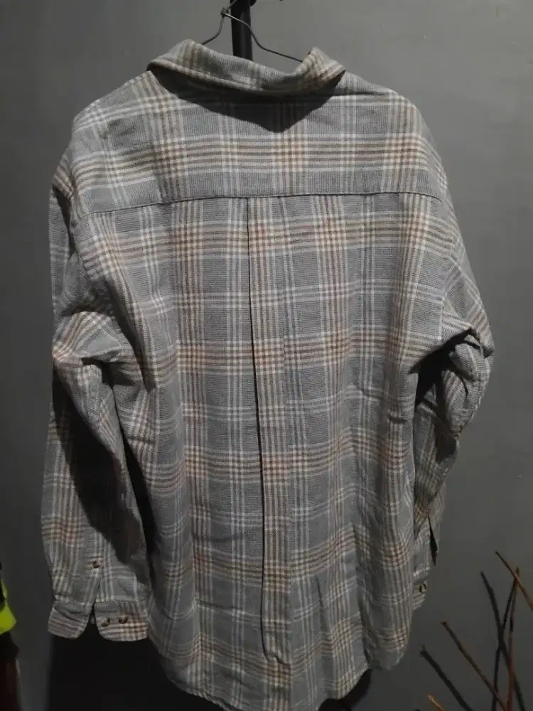 Kemeja flanel jacket second