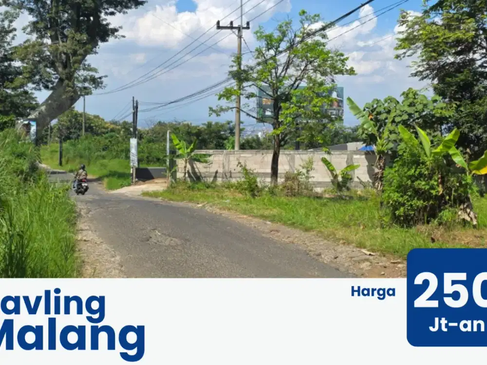Tanah Dau Dekat UIN 3 untuk Hunian Tenang