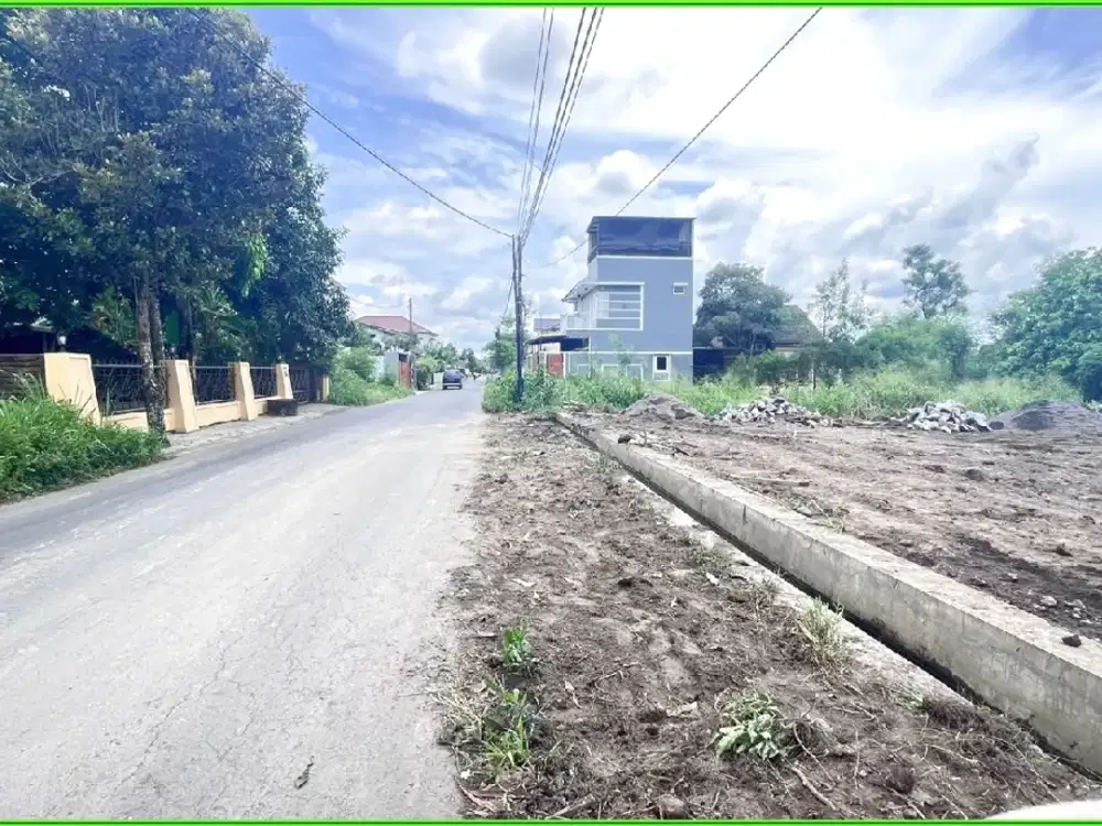 Tanah Untuk Rumah Dekat Jogja Airport Resto Lokasi Kalasan