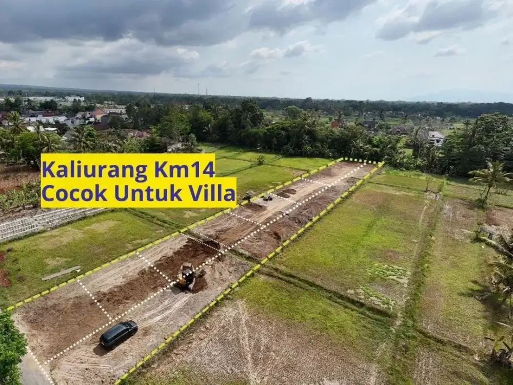 Tanah Kaliurang Sleman KM14, 300jt-an