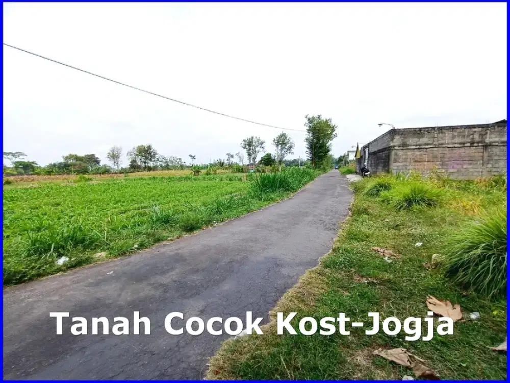 Tanah Dijual Dekat Pasar Rejodani Jogja