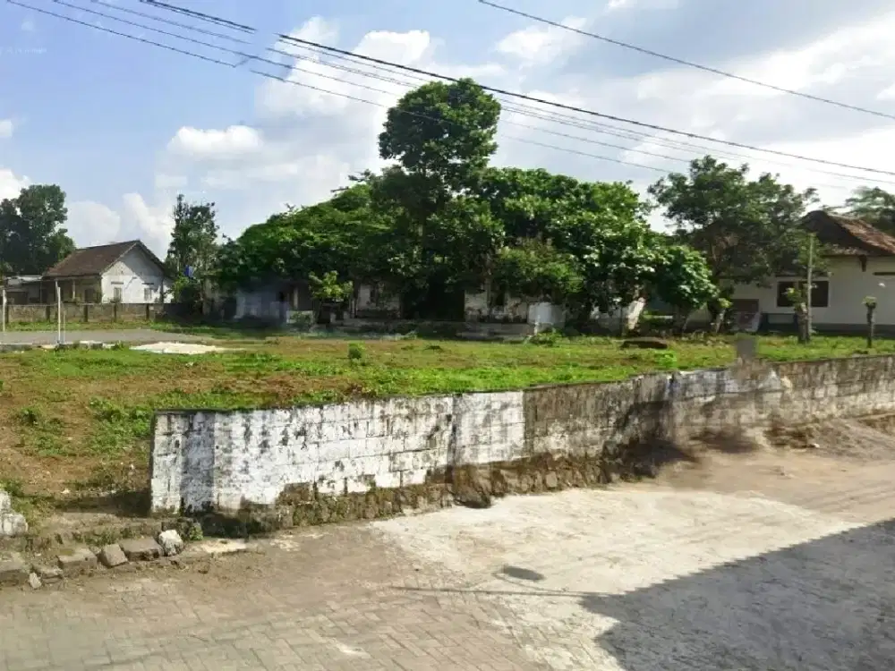 Tanah Murah di Jl. Kebon Agung Dekat Pasar Cebongan