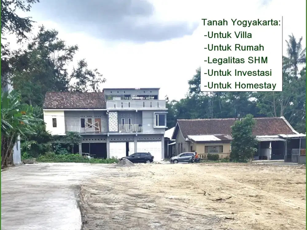 Tanah Dengan Akses Mudah di Wedomartani, Cocok untuk Rumah