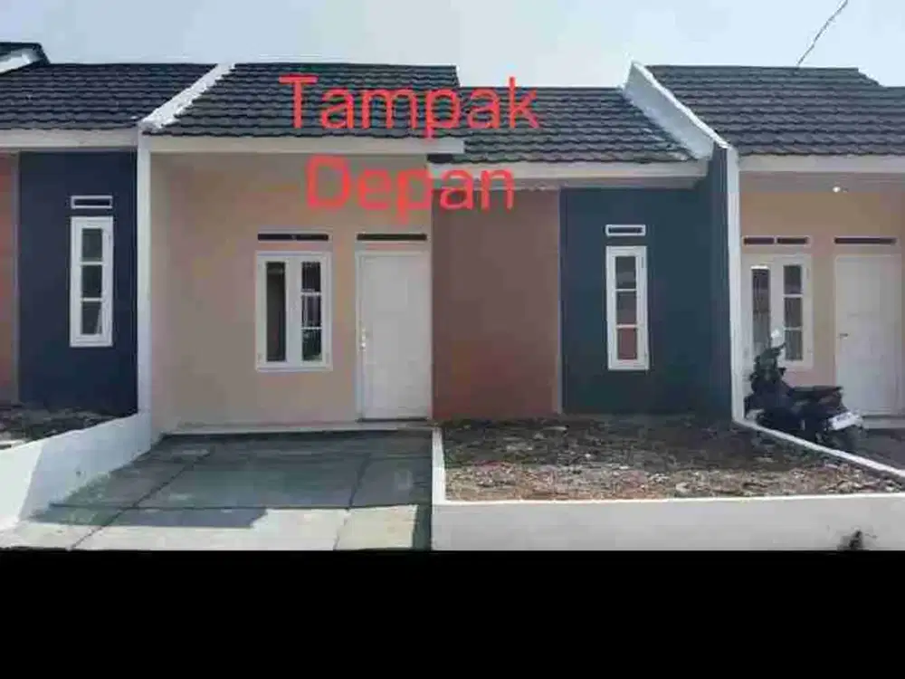 Rumah subsidi konsep cluster modern dekat exit tol dan stasiun parungkuda