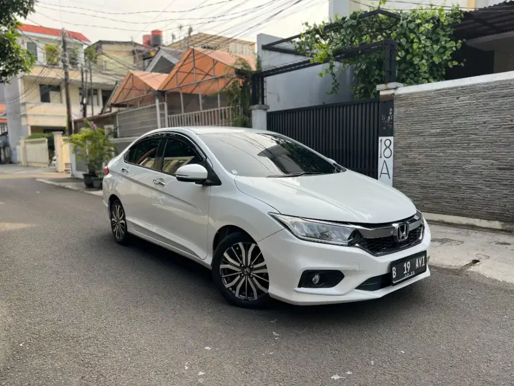 TDP 5 Jt Angs Termurah All New City E CVT 2020 Matic Putih Low Km