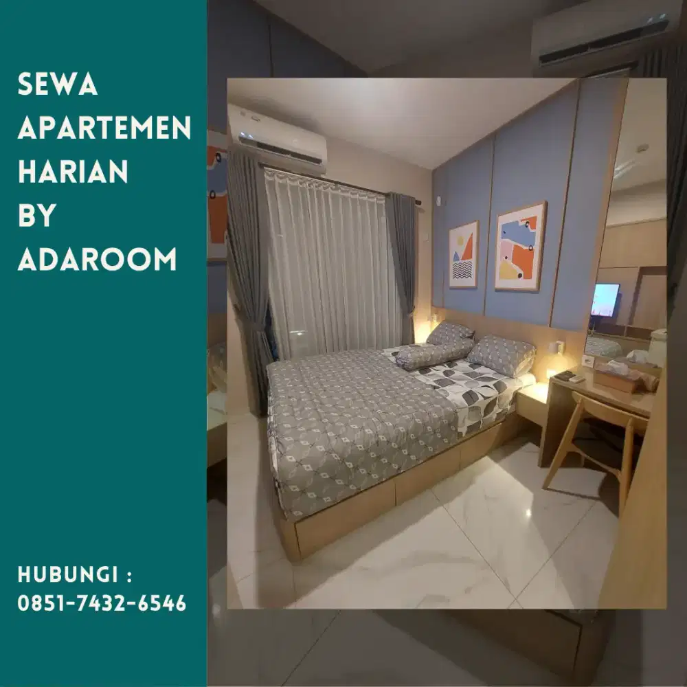 Disewakan apartemen harian Bassura city murah jakarta timur