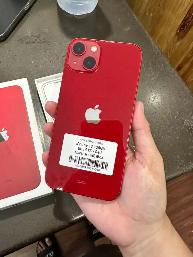 iPhone 13 128 Red iBox Fullset