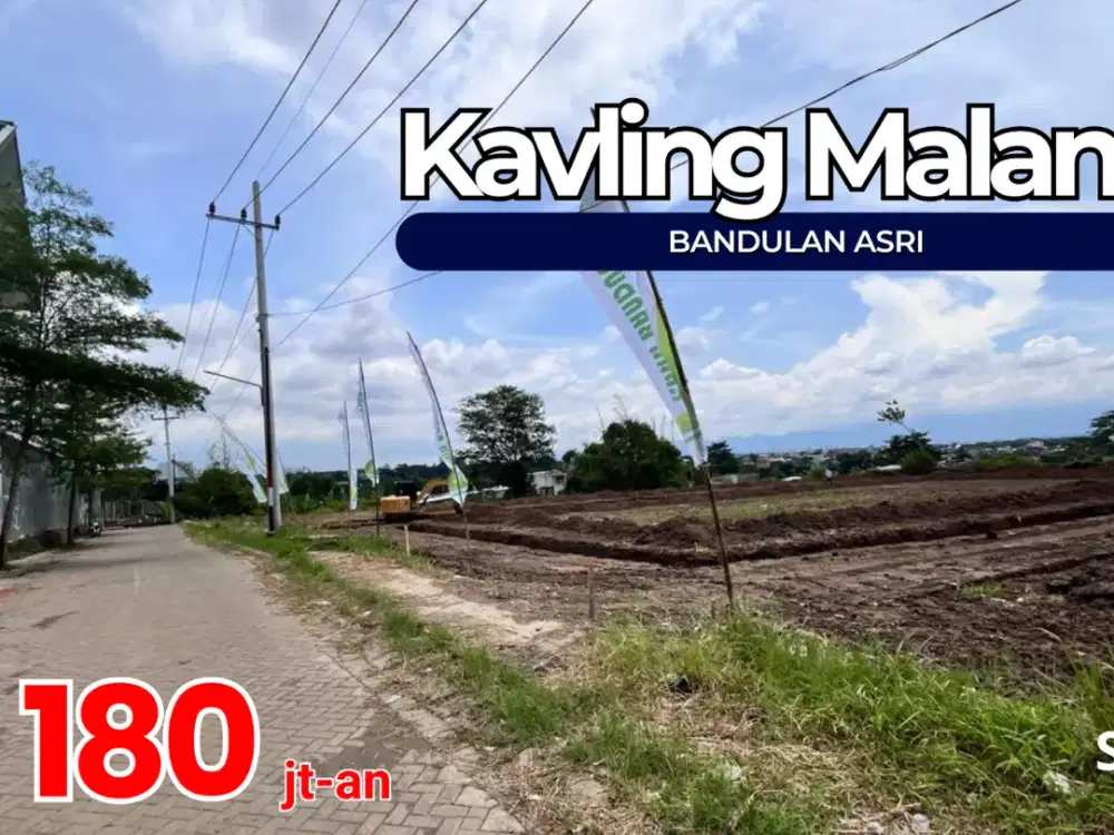 Kavling Strategis Bandulan 72 m² – Harga 180 Juta, Siap Bangun!