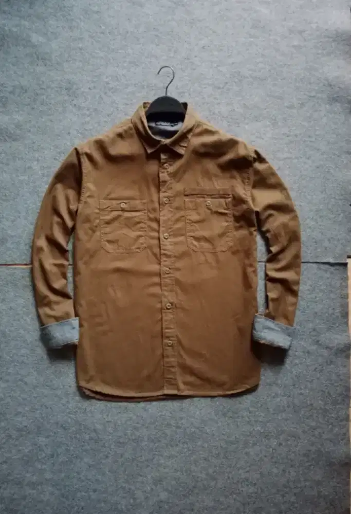 Kemeja vintage armi THRUXTON size L