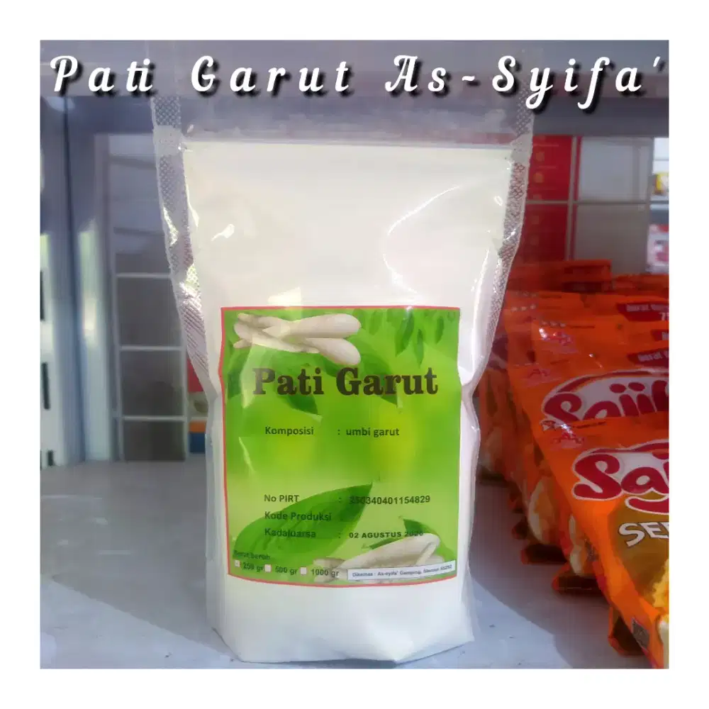 Tepung Pati Garut Asli