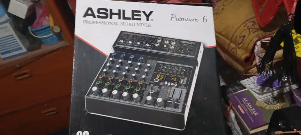 Mixer ashley premium 6 masih komplit