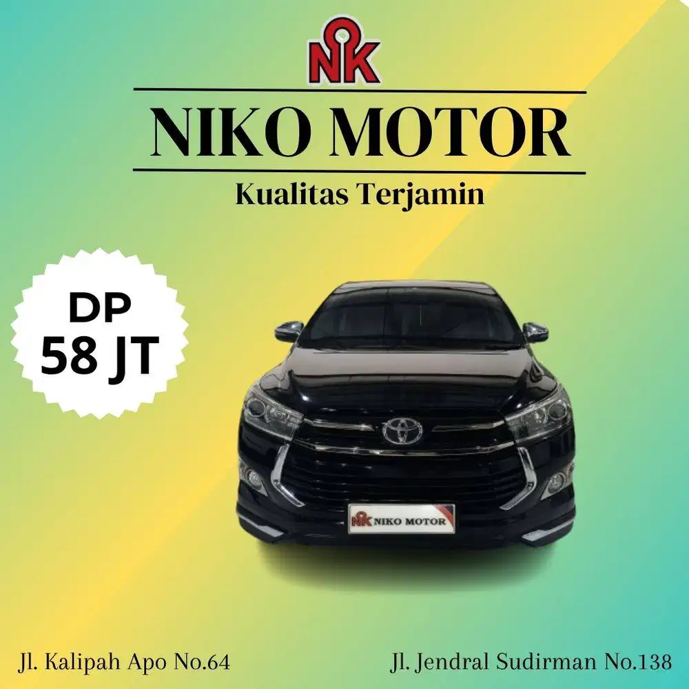 (ANTIK KM79RB) INNOVA 2.4 VENTURER DIESEL 2018 MT :2017|2019